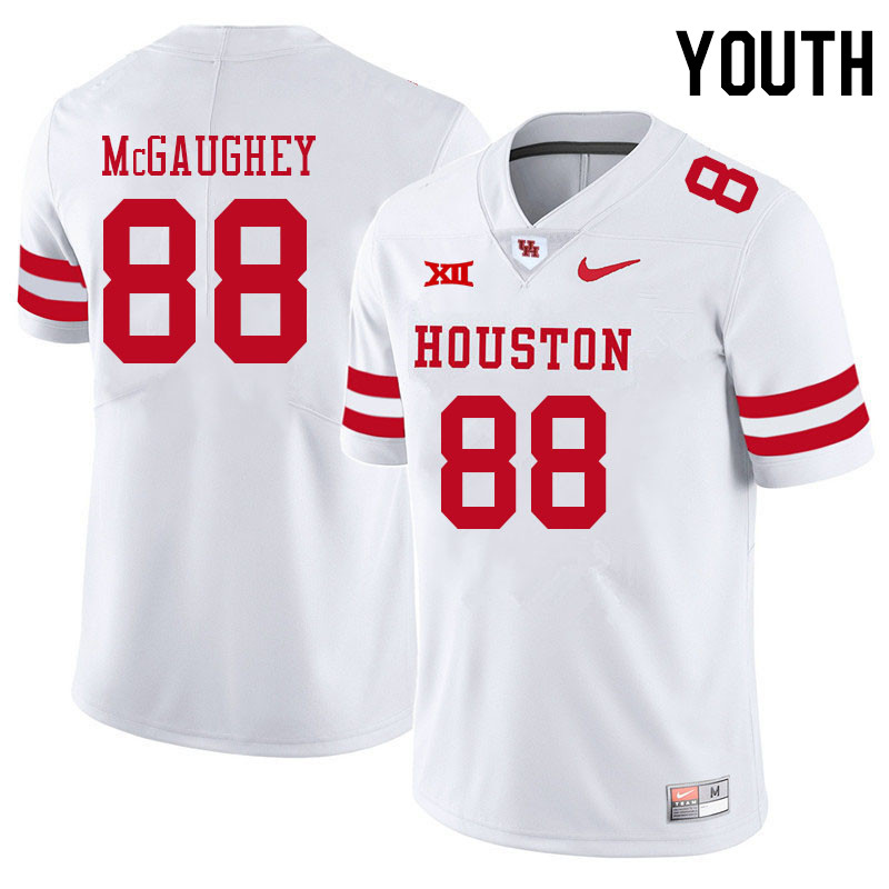 Youth #88 Trent McGaughey Houston Cougars College Big 12 Conference Football Jerseys Sale-White